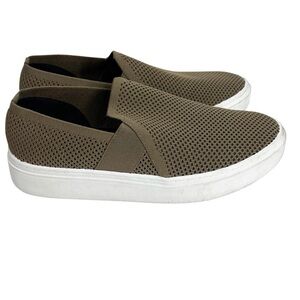 EILEEN FISHER Pep Slip-On Sneaker Flyknit upper Rubber Sole Size 8.5